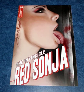 INVINCIBLE RED SONJA #7 1:10 Carla Cohen trade dress variant DYNAMITE 2022 NM - Picture 1 of 1