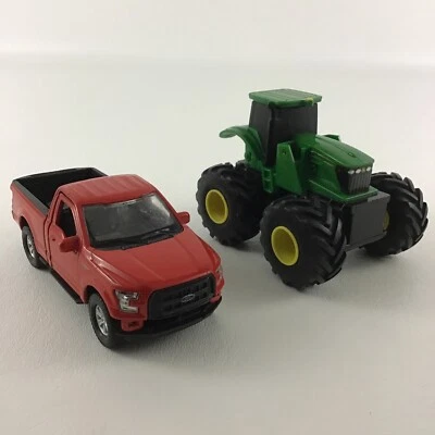 ERTL John Deere Tractor Farm Vehicle Welly Ford F-150 Regular Cab Red Truck Toy - Image 1 of 4