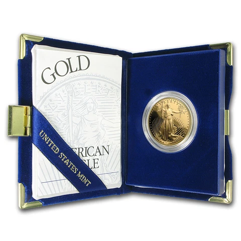 1995-W 1 oz Proof Gold American Eagle (w/Box & COA) Cover
