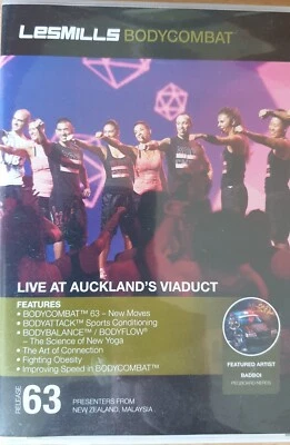 Kit CD&DVD BodyCombat release 63 LES MILLS incl. notes choreo - Photo 1/3
