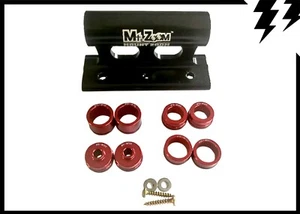 Mt Zoom Fahrrad/Fahrrad Gabelhalter/Halterung für Auto Dachträger/Van Boden + 4 Adapter - Bild 1 von 7