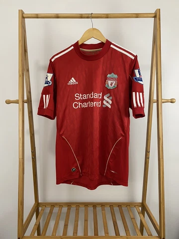 VTG Luis Suarez 2011-12 Liverpool Home Soccer Fulbol Adidas Jersey Size M RARE Cover