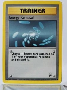 Energy Removal 119/130 - LP - Base 2 Pokemon Card - $2 Combined Shipping - Picture 1 of 1