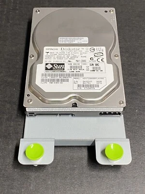 Sun 80GB 7200RPM SATA HDD w/T1000 Bracket 541-1428 390-0303 XRA-ST1CG-80G7K - Image 1 of 4