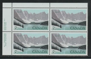 1985 Canada SC# 936 UL - National Park - Plate No.1 Plate Block M-NH Lot # 1595 - Picture 1 of 1