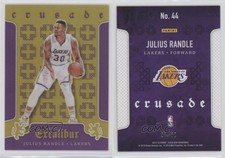 2015-16 Panini Excalibur Crusade Purple /60 Julius Randle #44