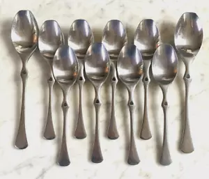 Imperial International INI119 IIC Stainless Japan 8 Teaspoons 2 Table Soup Spoon - Picture 1 of 4