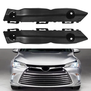 2PCS Front Left + Right Bumper Brackets Retainer For 2015 2016 2017 Toyota Camry - Picture 1 of 12