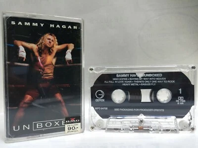 Sammy Hagar Unboxed Compilation Cassette Tape (Geffen Records 1994) Van Halen - Image 1 of 3