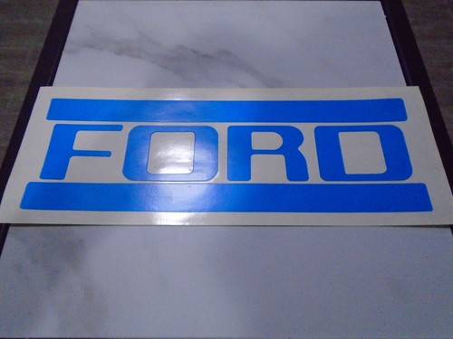 1953-58 Reproduction Ford Truck Tailgate Lettering Set Decal (Blue) | eBay
