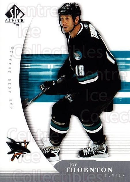 2005-06 SP Authentic #85 Joe Thornton - Image 1 of 1