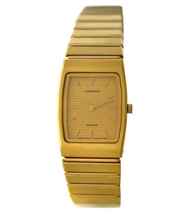 Seiko Lassale 12305349 18k Gold Plated Steel 19MM Ladies Quartz Watch - Picture 1 of 9