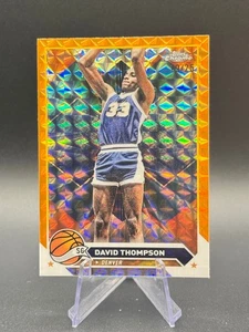 2024 Topps Chrome - David Thompson 'Orange Geometric Refractor - #116 - /25 - Picture 1 of 3