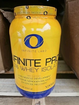 Infinite Labs INFINITE PRO 100% AISLADO DE SUERO 2LB vainilla. 04/2027 Foto 1 de 4
