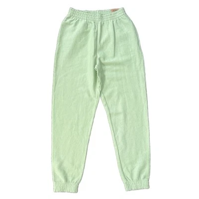 Pantalones de Correr Victorias Secret ROSA Pesados Costilla Cintura Alta Campus Verde S Nuevos con Etiquetas Foto 1 de 4