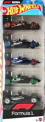 Hot Wheels - Formula 1 Race Team 5-Pack - Set Regalo - FIA FORMULA ONE - JBJ78 - Immagine 1 di 4