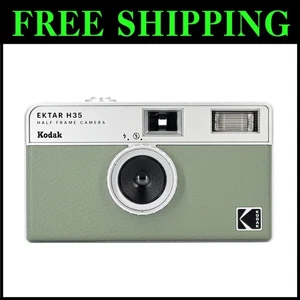 EKTAR H35 Half Frame Film Camera - Reusable & Focus-Free - Picture 1 of 11