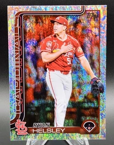 2025 Topps Series One Ryan Helsley Diamante Foil #241 St. Louis Cardinals - Picture 1 of 2