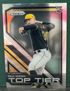 2024 Panini Prizm #21 Paul Skenes Top Tier Pittsburgh Pirates RC - Picture 1 of 2