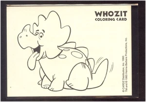 Whatzit Insert | Snoots | 1993 The Flintstones | Cardz Distribution - Imagen 1 de 2