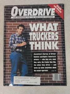 Overdrive Magazin August 1994 Vintage Sattelzugwagen Transport *Kaufen Sie 2 und erhalten Sie 1 gratis* - Bild 1 von 2
