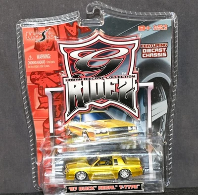 Buick Regal 1987 tipo T dorado 1:64 Maisto G Rides sellado Foto 1 de 3