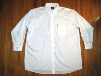 Eagle Non Iron Stretch Collar Crisp White Dress Shirt 4XL-Tall Fit 20 35/36 NWT - Image 1 of 4
