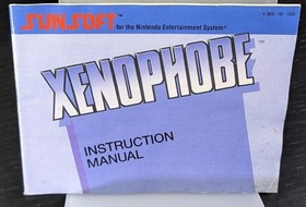 Xenophobe | Nintendo NES | Authentic | Manual Only