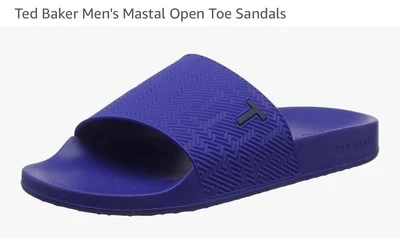 Sandalias Ted Baker para hombre mastal punta abierta azules Foto 1 de 4