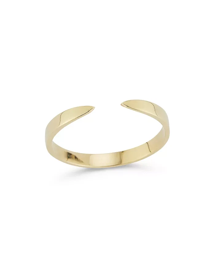 Anillo LUMINOR ORO 14k Amarillo Corazón Hinchado Banda Para Mujer Talla 7 NUEVO Foto 1 de 1