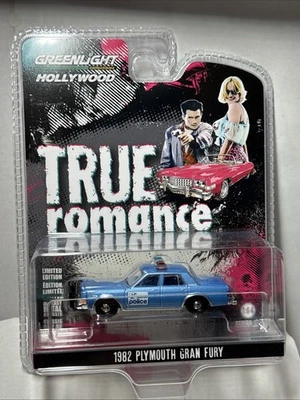 Greenlight 1/64 🇨🇵 Hollywood True Romance 1982 Plymouth Gran Fury - Photo 1/4