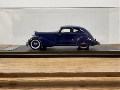 1/43 GLM 1934 Packard Twelve Modelo 1106 LeBaron Aero Cupé ¡Sin Caja Leer! Foto 1 de 4