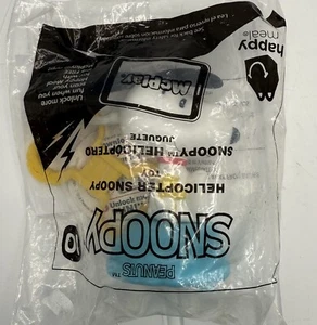 New McDonalds 2018 Peanuts Helicopter Snoopy Toy #10 Happy Meal Toy Dog - Picture 1 of 2