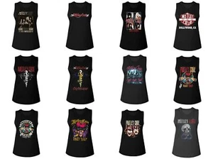 Pre-Sell Motley Crue Rock Music Licensed Ladies Women's Muscle Tank Top Shirt  - Picture 1 of 13