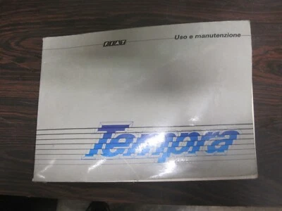 LIBRETTO USO E MANUTENZIONE FIAT TEMPRA ANNO 1990 - Immagine 1 di 2