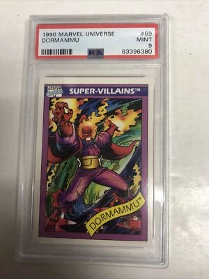 1990 Marvel Universe Super-Villains Dormammu #69 PSA 9 - Image 1 of 2