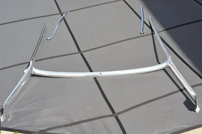 1966 Ford Galaxie 500 Interior Headliner Molding Trim Garnish SET A C Pillar  - Image 1 of 4