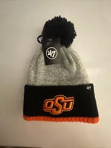 Oklahoma State Cowboys Pom Beanie, nuovo con etichette - Foto 1 di 2