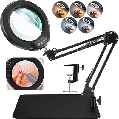 Magnifying Glass with Light and Stand-Magnifier Lamp for Reading & Close Work - Image 1 of 4