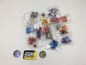 Pokemon Dice Set - Coin - Metal GX Flip - Poison and Burn Counter - TCG - Picture 1 of 5