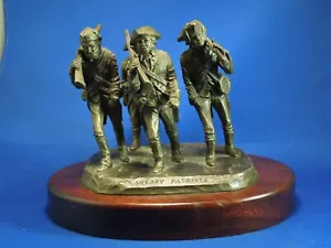 Arte escultórico vintage de Weary Patriots de Philip Kraczkowski-Guerra Revolucionaria - Imagen 1 de 12