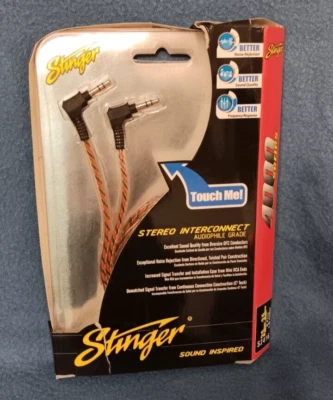 Stinger SI416 Red 6Ft 4000 Series 3.5Mm To 3.5Mm Headphone Jack Interconnect New - Image 1 of 2