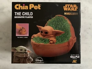 Chia Pet Star Wars The Child, Baby Yoda, Grogu, The Mandolorian, New - Picture 1 of 6