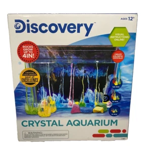 Discovery Crystal Aquarium, Grow Your Own Crystal Model Science Kit - New in Box - Picture 1 of 3