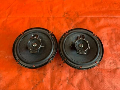PIONEER TS-A1676R 6.5" 3220W 3-WAY TWEETERS CAR STEREO AMPLIFIED PAIR SPEAKERS - image 1 of 4