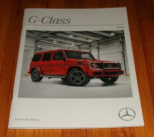 Original 2018 Mercedes Benz G Class Deluxe Sales Brochure 550 63 65 AMG - Picture 1 of 2