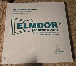 Elmdor Metal Wall/Ceiling Access Panel Door Hinged Stainless Steel 16"x16" - Picture 1 of 5