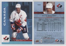2017 Upper Deck Team Canada Juniors Blue Spectrum Wayne Gretzky #100 HOF