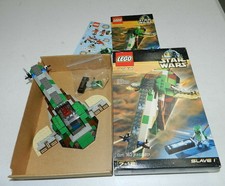 STAR WARS #7144 ORIGINAL BOBA FETT SLAVE 1 CARBONITE & FETT SET