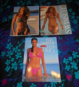 SPORTS ILLUSTRATED - SET OF 3 DESK DIARY CALENDARS -REBECCA ROMIJN/KATHY IRELAND - Picture 1 of 1